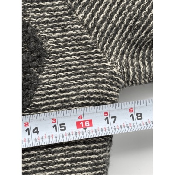 Anthropologie Angel‎ of the North Sweater Cardigan Women Medium Gray Open Long - Picture 10 of 11